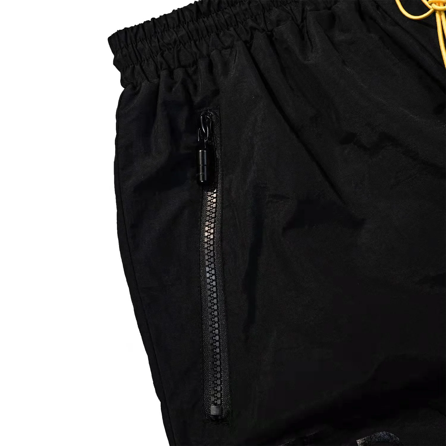 Pantalones cortos informales para hombre, Shorts reflectantes, transpirables y holgados, para correr y Fitness, baloncesto, novedad de verano, 2023