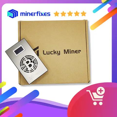 Bitcoin Miner Lucky miner v6 WIFI 504GH/S 13W crypto Solo miner BTC BCH BSV DGB SHA256 BM1366 miner crypto miner