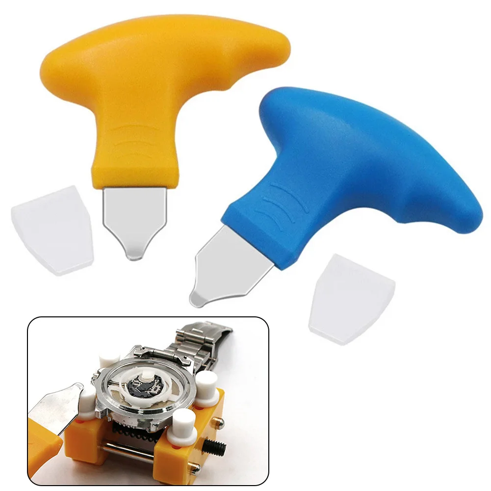 Efficient Watch Back Cover Removal Tool with Alloy Steel Pry and Comfortable PP Plastic Handle for Watch Repair