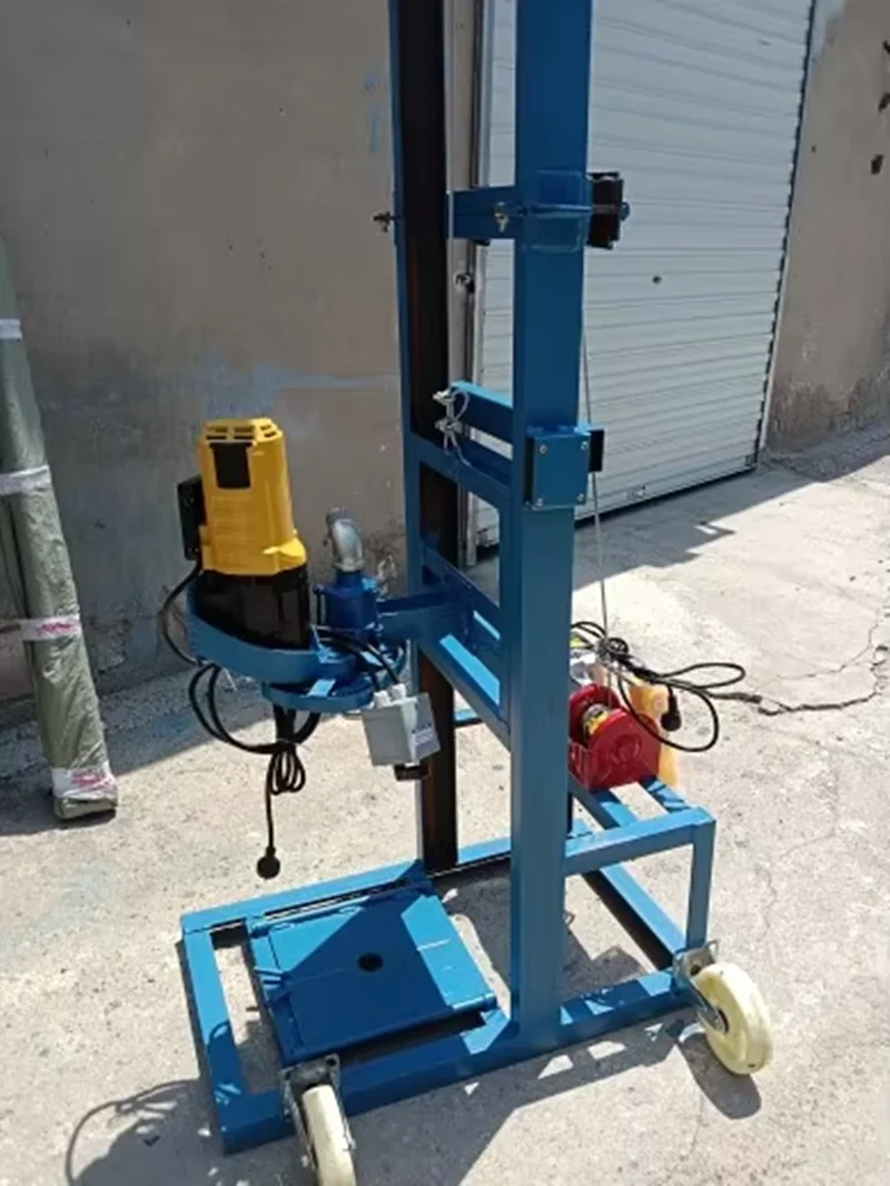 Factory Direct 2026 220v Drilling rig, pure copper core motor, household pile digger perforation