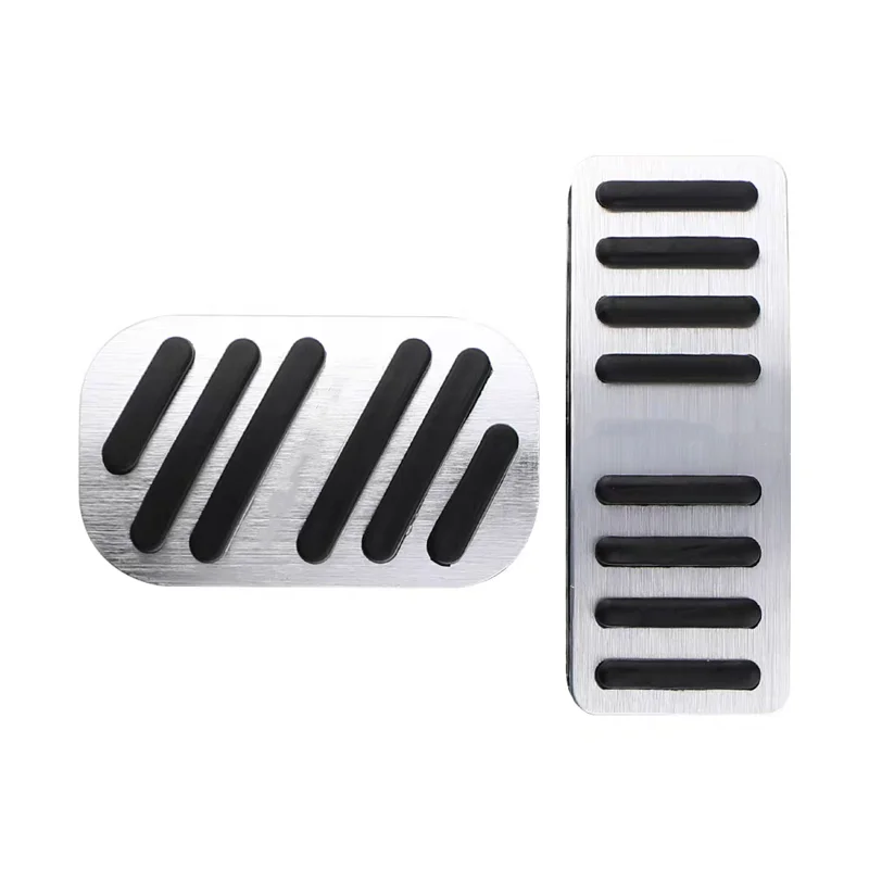 For 2024 2025 BYD Yuan Pro Accessories Aluminum Rubber Pedal Brake Accelerator Cover Yuan Up Anti Skid Foot Pad Wear-Resistant