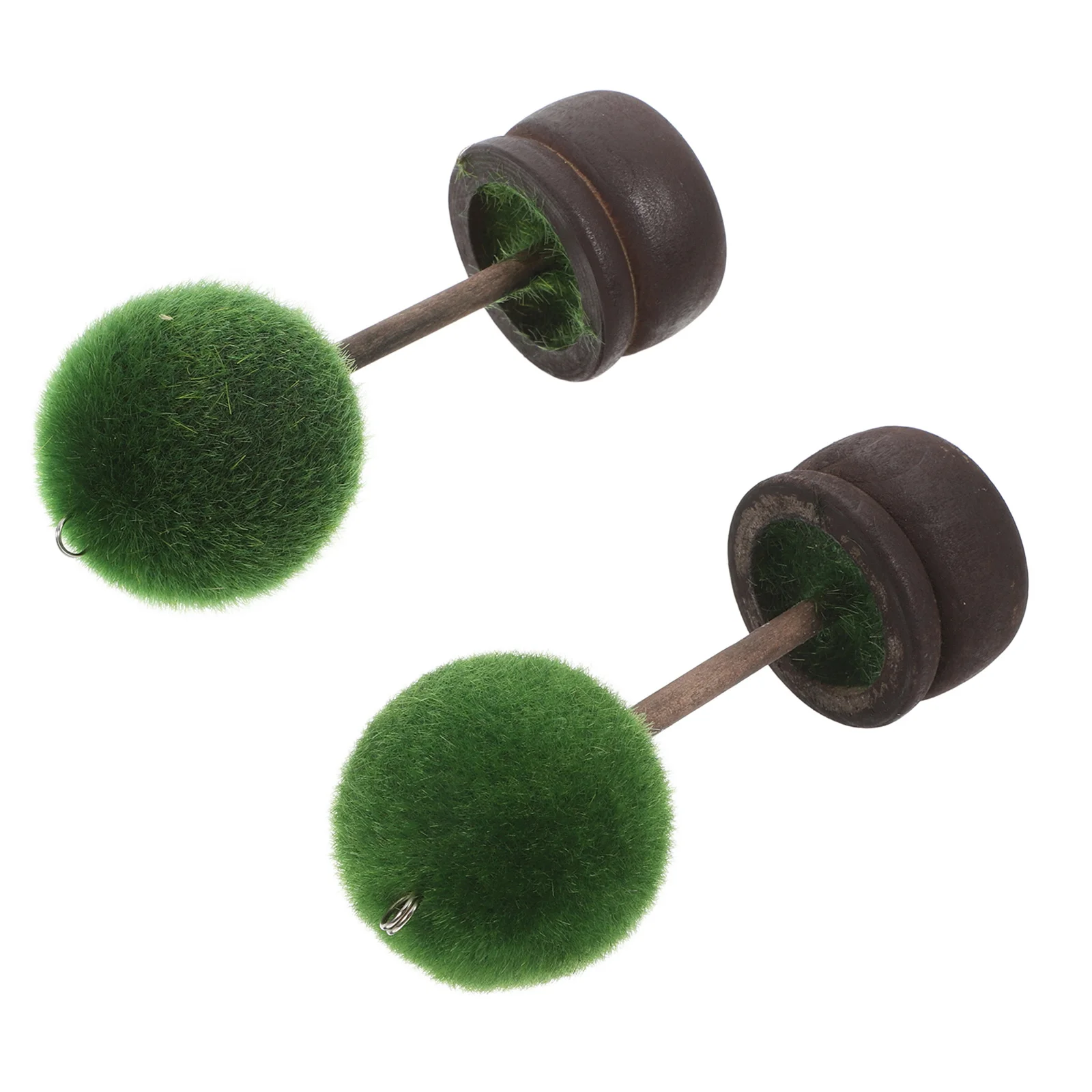 2 قطعة صغيرة فو بوعاء النباتات الخضراء الكرة الجدول رقم حامل الراتنج توافدوا مكان الزفاف مشبك للبطاقات القائمة حامل لحفلة عيد ميلاد #3