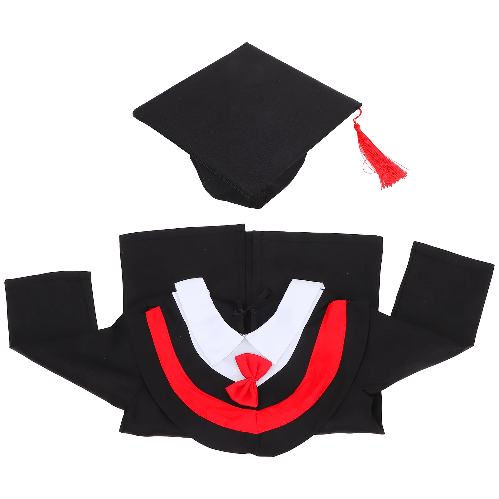 Graduation Gown and Hat Tassel Cap Kids Apparel Robe Dress Child Toddler Gift for