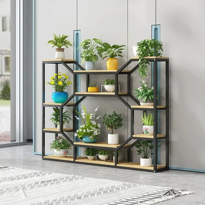Pot Flower Plant Stands Indoor Cute Shelf Large Plant Stands Multiple White Muebles Para Plantas Garden Furniture Outdoor