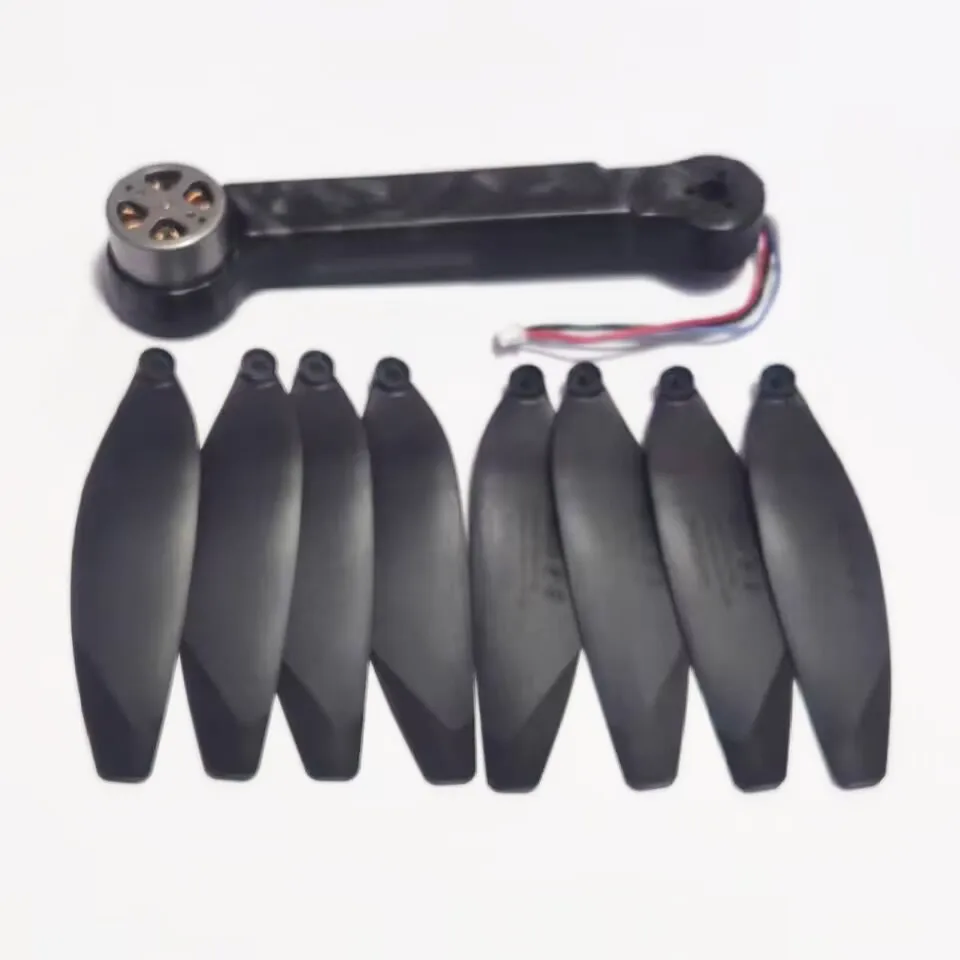 

Original 4DRC F13 Drone Rear Left Motor Arm With Propellers Blades 8PCS for 4D-F13 Foldable RC Quadcopter Accessories Spare Part