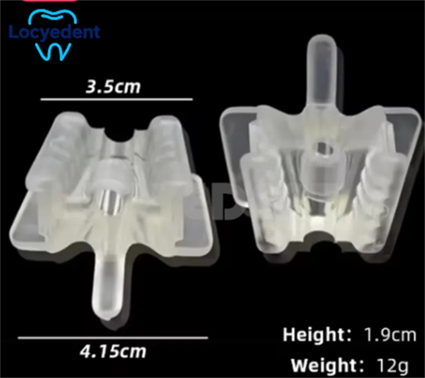 5Pcs Dental Silicone Mouth Support Holding Saliva Ejector Suction Tip Occlusal Pad Mouth Opener Retractor Oral Hygiene Material
