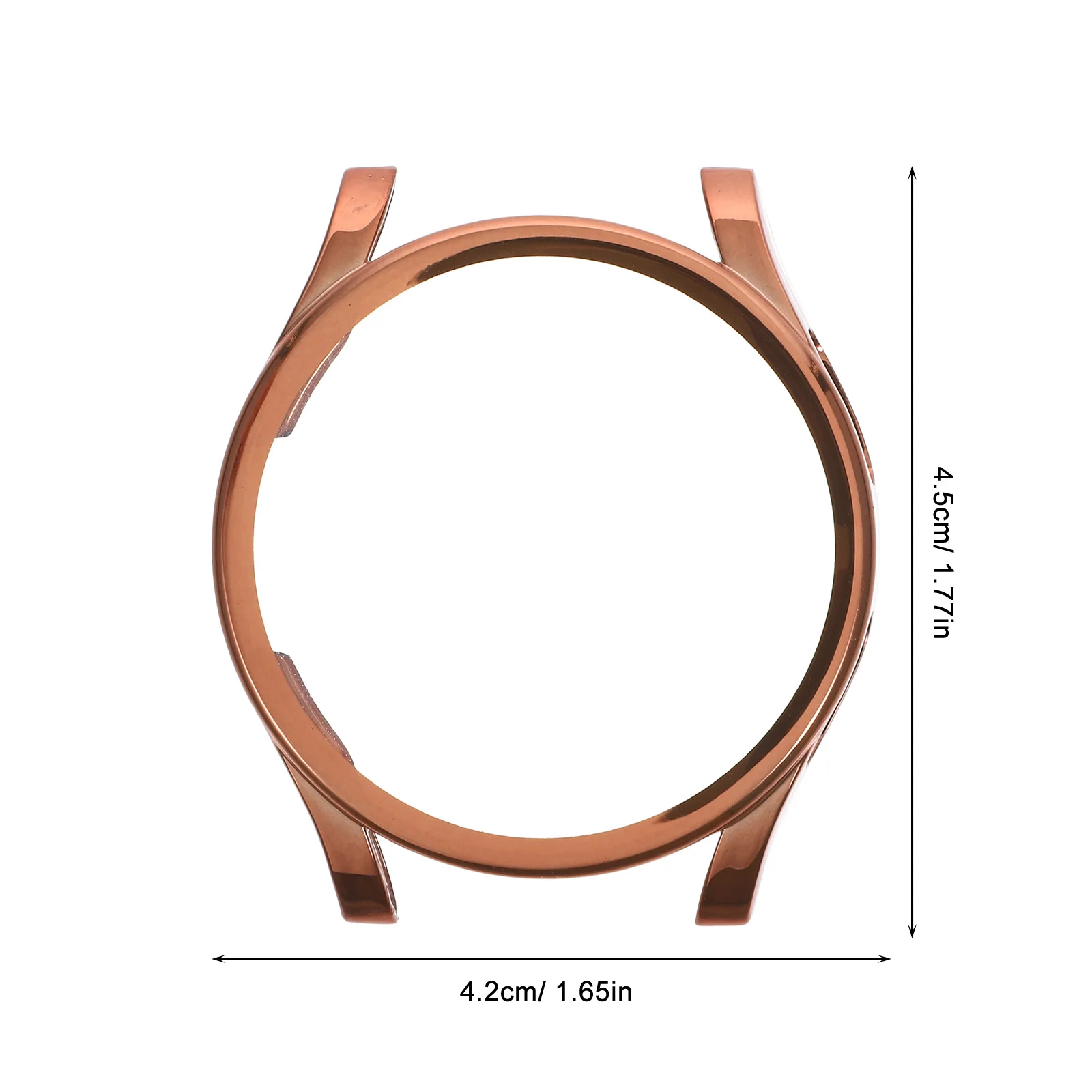 Custodia per orologio glitterata Guscio protettivo durevole per PC Facile da installare Rimuovi compatibile con la cover per smartwatch Samsung Watch 4