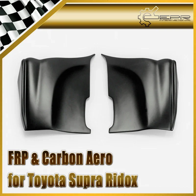 Car-styling For Toyota MK4 Supra FRP Fiber Glass Ridox Style Rear Bumper Spat Fiberglass Corner Protector Racing Auto Body Kit