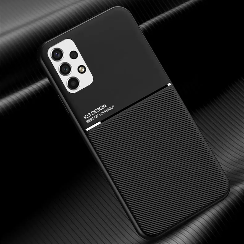 Non-Fingerprint Matte Feeling Magnetic Case for Samsung Galaxy A53 5G A73 A33 A12 A23 A13 A52S A52 A72 A32 A22 Back Cover