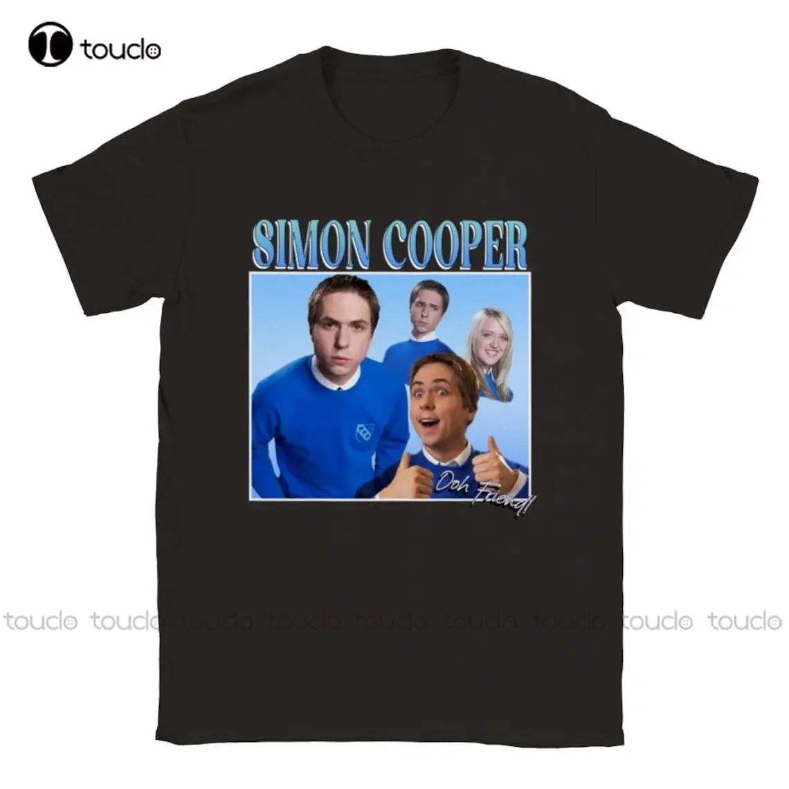 Simon Cooper Unisex T-Shirt The Inbetweeners Ohh Friend Gym Shirts Men Custom Aldult Teen Unisex Digital Printing Tee Shirts