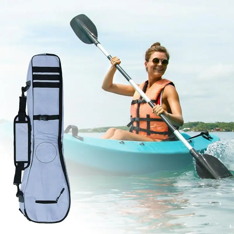 

Badminton Racket Bag Carrying Kayak Canoe Paddle Portable Storage Bag Handle Design Kayak Paddle Storage Bag For Tennis Racket