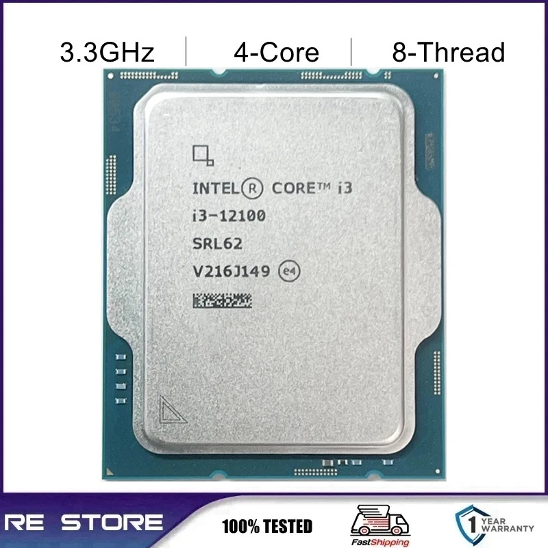 Intel Core i3 12100: La Scelta Ottimale per un Processore 4-Core 8-Thread a Prezzo Accessibile