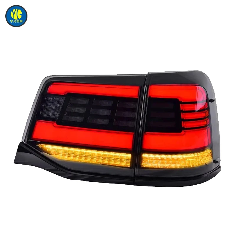 Integrated Fog & Stop Signal Rear Housing, LED Modified Illumination Fitting Matching Land Cruiser 200 LC200 2016 To 2020 Models