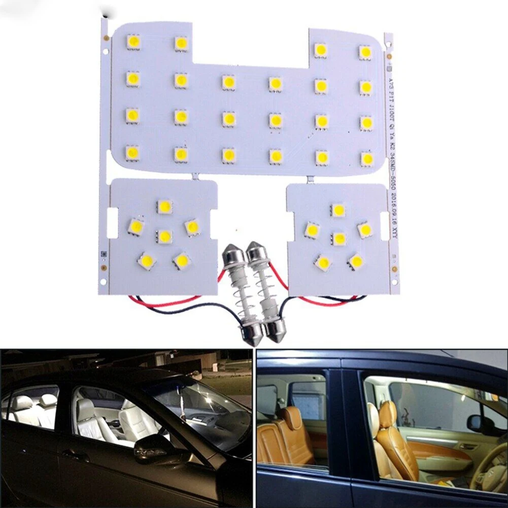 LED DC12V Car Reading Interior Light Panel Dome Light for Kia RIO K2 2006-2017 Hyundai Solaris