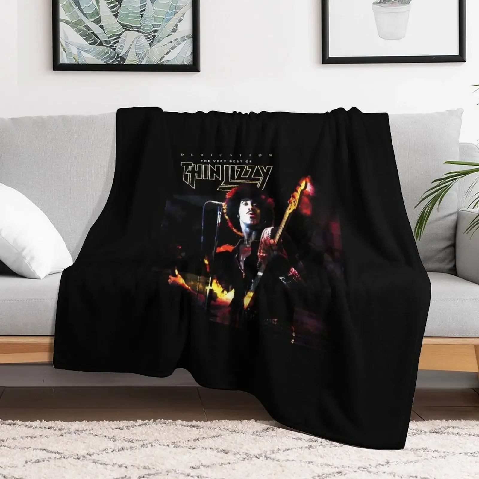 

Best Seller - Thin Lizzy Merchandise Essential Throw Blanket Flannels cosplay anime Sofa Throw Travel Blankets
