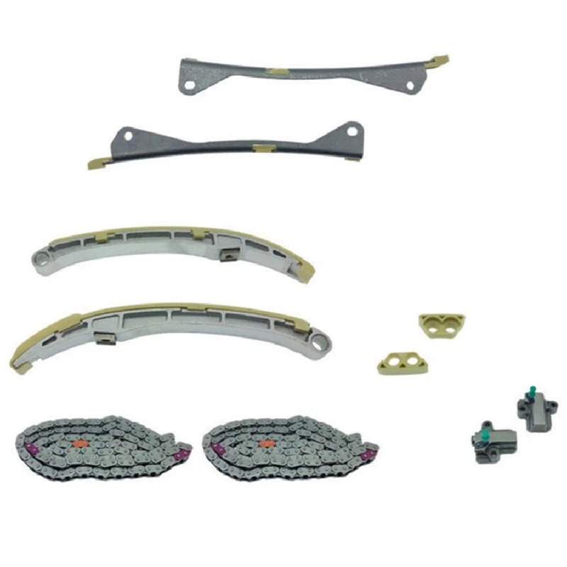 

Автомобильная цепь ГРМ 10-Piece Set For Hyundai Kia 3,3 3.8l 2015-2021 24350-3CGA1 24410-3CGA3 автозапчасти