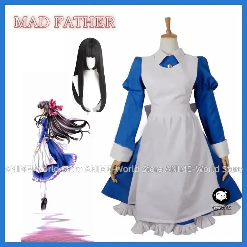 Аниме «Безумный отец», Aya Drevis, платье, карнавальный костюм, униформа на Хэллоуин, наряд, индивидуальный размер