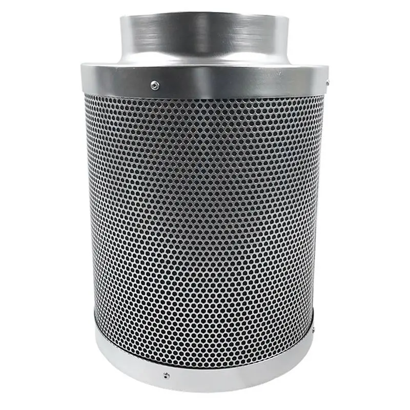 AT19 4pcs 4 Inch Air Carbon Filter Odor Control with Activated Charcoal, Reversible Flange, Pre-Filter for Grow Tent
