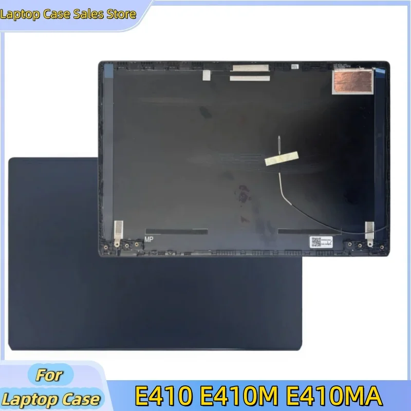 New laptop For ASUS E410 E410M E410MA Metallic Blue Rear Lid Top Case Lcd Back Cover