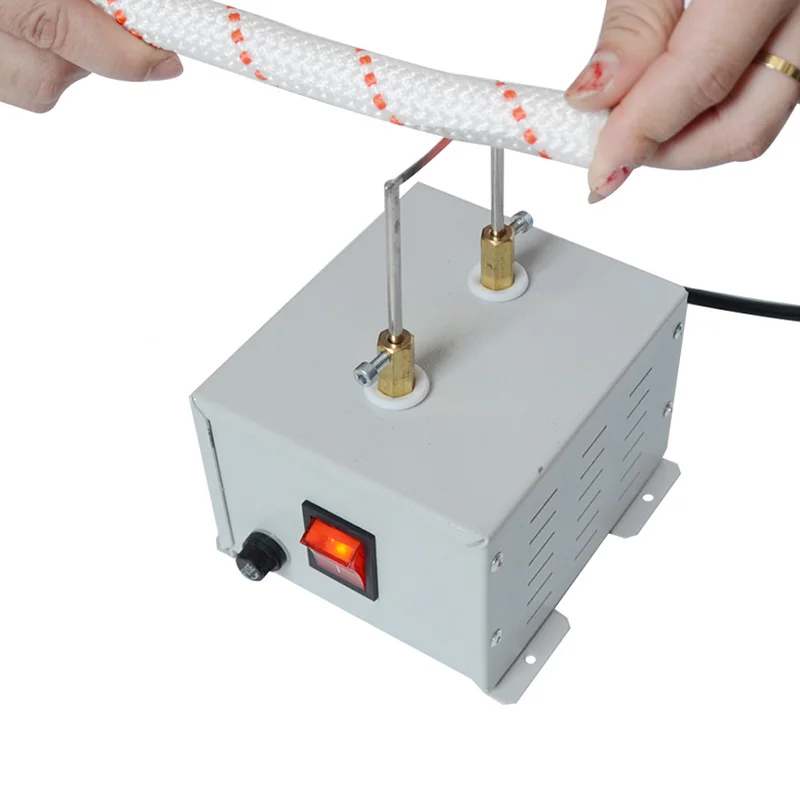 China Manufacturer Rope Cutter Hot Knife Webbing Cutting Machine with 50MM Blade