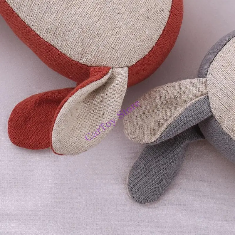 634F Baby Plush Dolls Soft recém -nascido adormecido brinquedo pelúcia bebê apaziguar dormindo para boneca presente