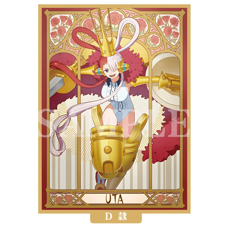 60pcs/set Nami Uta Shirahoshi Boa Hancock Flash Card Sleeve PTCG Anime Game Collection Card Protective Cover Gift Toy 67*92mm