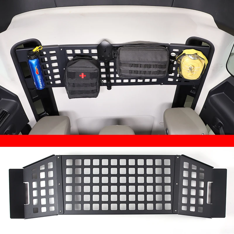 For Land Rover Defender 110 130 2020 2021 2022 2023 Car trunk roof extension rack Layered storage rack Car interior accessories