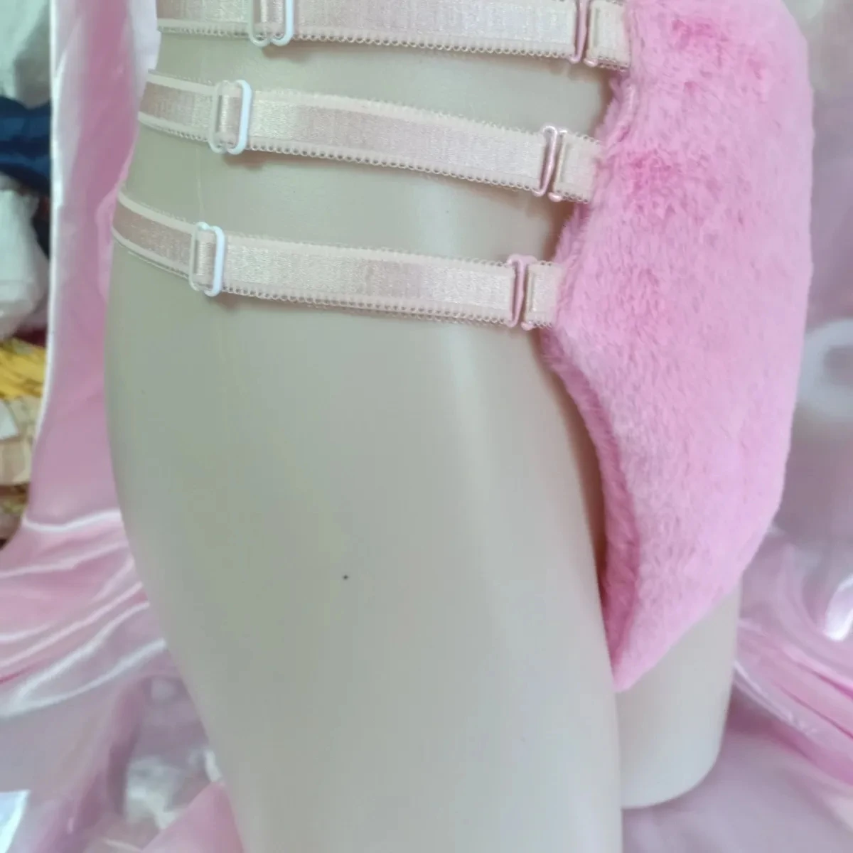 Handmake Warm Pink Briefs Women Man