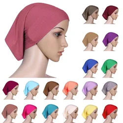 Gorro de quimio musulmán para mujer, bufanda, turbante, la cabeza para envolver, bajo el tubo árabe islámico, sombrero de Amira, moda