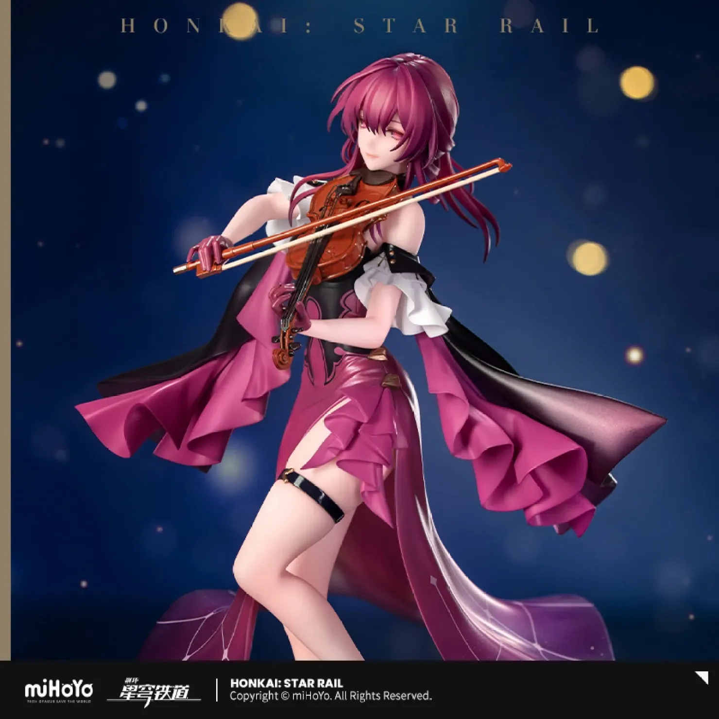 Косплей [подлинный] Honkai Star Rail Carnival LIVE ver.Kafka 1/8 Рисунок Аниме Мультяшная статуя Модель игрового персонажа Аксессуары для косплея