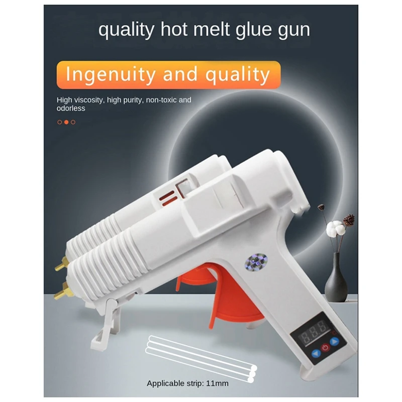 EU Plug Hot Glue Gun Hot Melt Glue Gun For Car Dent Puller For Heating Craft Repair Tools Temperature Adjustable