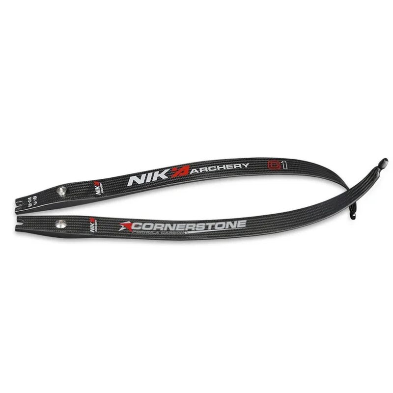 1set C1 Cornerstone Carbon Fiber Limb 14LBS-46LBS Recurve Limb 20% Carbon Fiber Content 68 