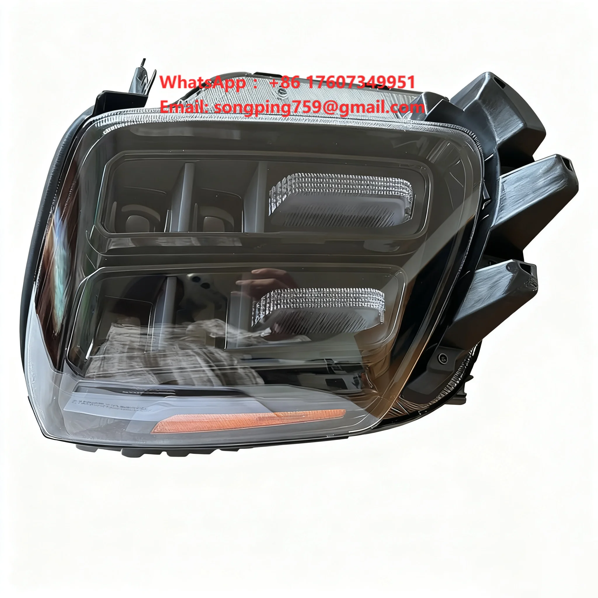 Auto Parts New LED Headlight Assembly Compatible With 2024 KIA Telluride 12V DRL Daytime Running Light Headlamp OEM 92101S9600