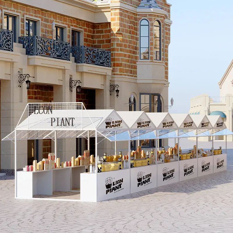 Outdoor stalls, night market activities, stalls, tables, promotional scaffolds, bazaars, commercial street displays