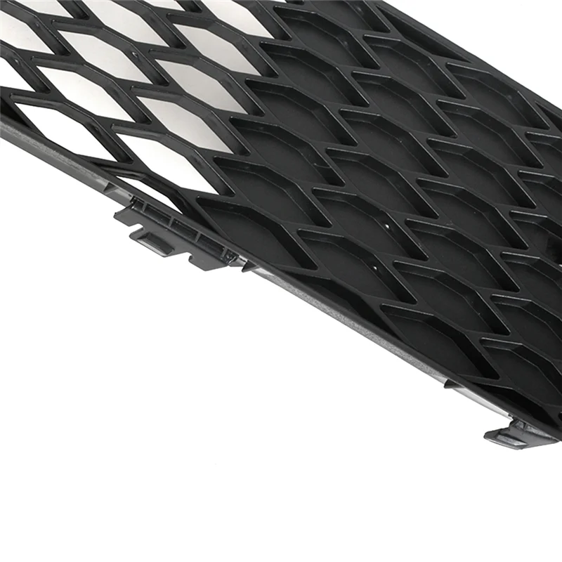 

2Pcs Front Bumper Grill Mesh Cover Trim Vent Fog Light Grille Racing Grills For Q7 S LINE 2009-2015 4L0807697B