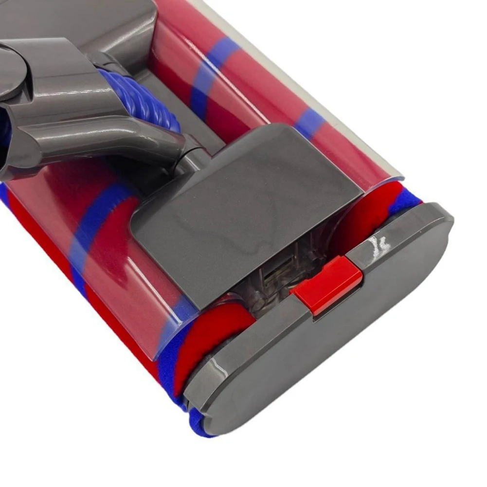 Electric Floor Brush Soft Pile Double Roller Brush for Dyson V8 V7 V10 V11 V15 Vacuum Attachment Roller Suction Head—A19G