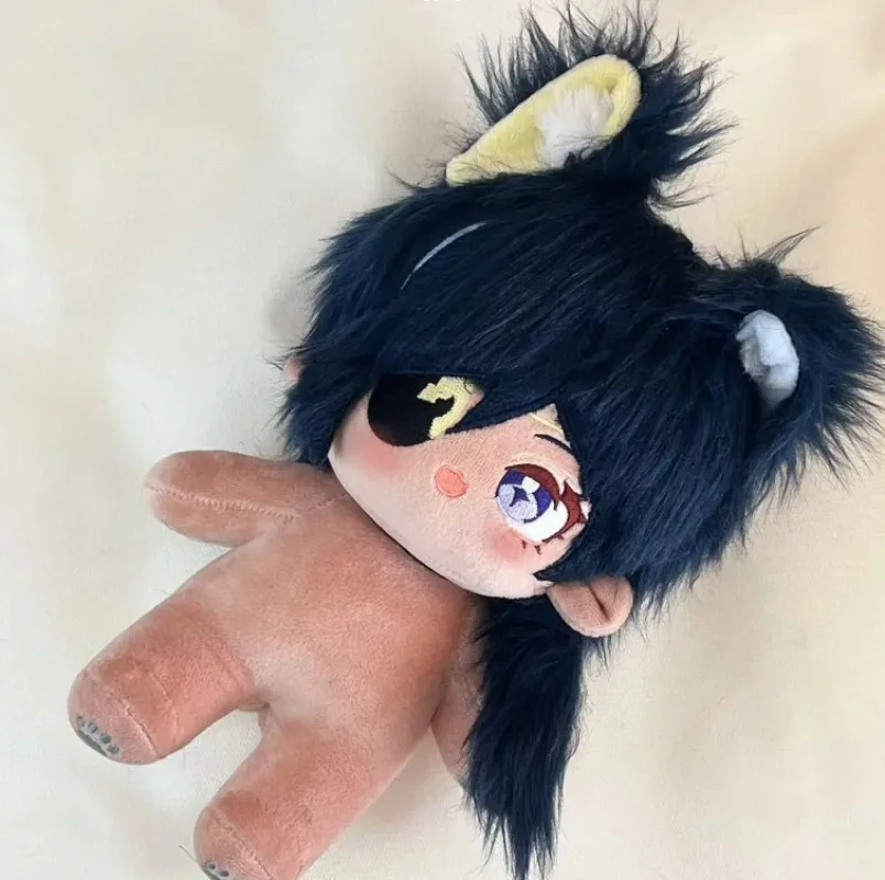 

20 см Genshin Impact Kaeya, хлопковая кукла, сменная детская одежда, плюшевая кукла, наряд, косплей, аниме-фигурка, детские игрушки для девочек