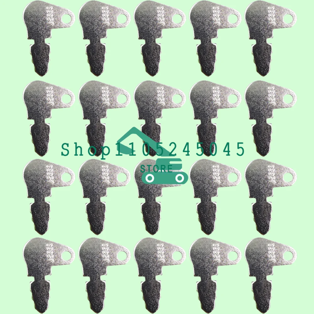 20pcs New 83357 Ignition Key 73112974 Compatible with Case Bulldozers Pre-1970s Tractors Compatible with Lawn Tractors