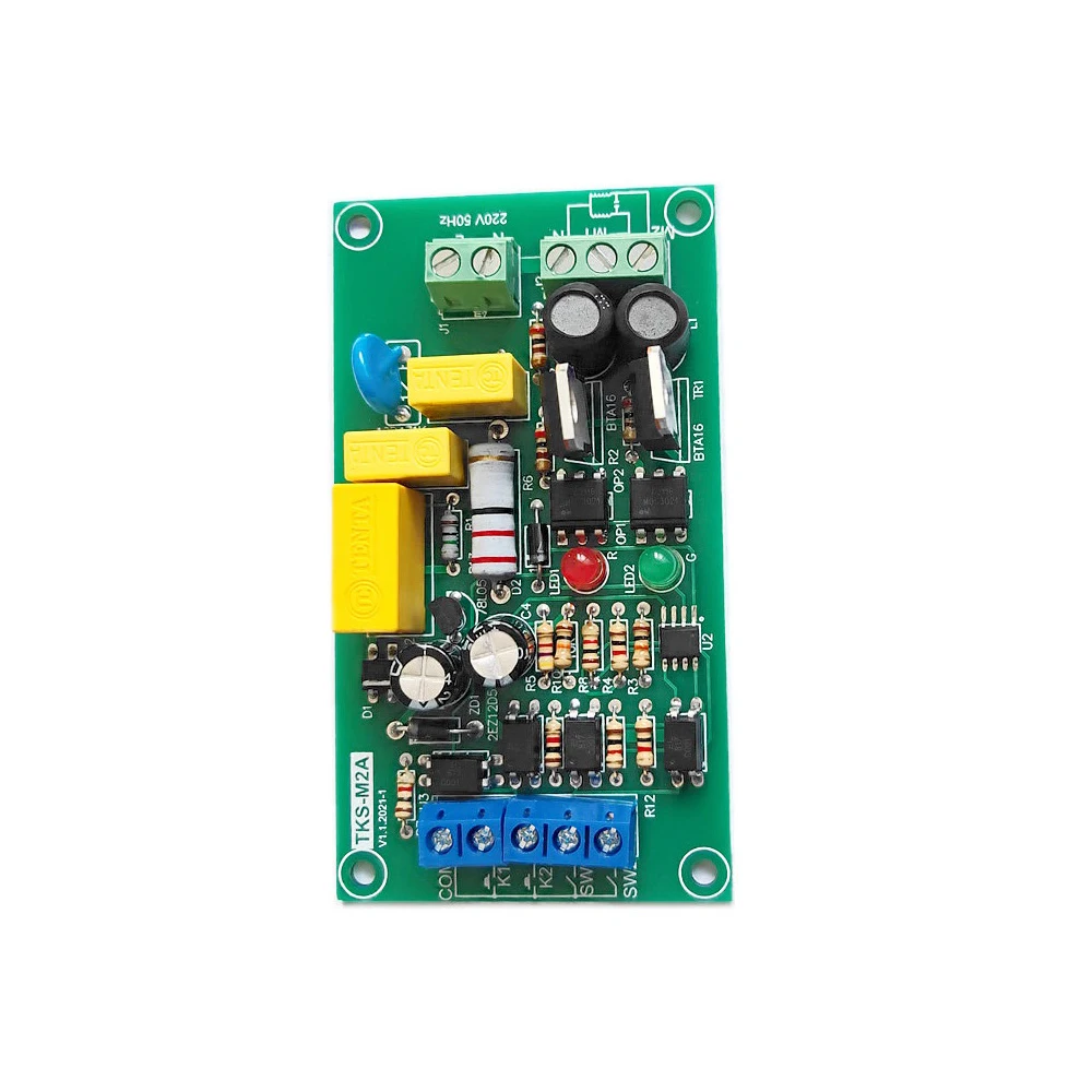

AC220V Motor Controller Motor Forward and Reverse Control Board with Limit Iinterface Drive Module Liftin Motor SCR Output