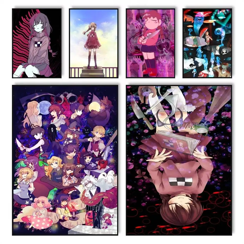 Video Game Y-Yume Nikki Poster Waterproof Wall Art Sticker For Bar Living Room Vintage Room Decor High Quality Print Gift