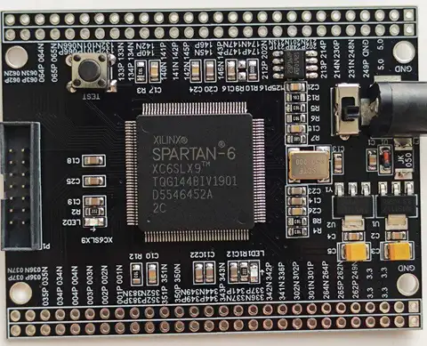 Xilinx FPGA Development Board Spartan6 XC6SLX9 Development Board Core Board Minimum System Board XC6SLX9-TQG144