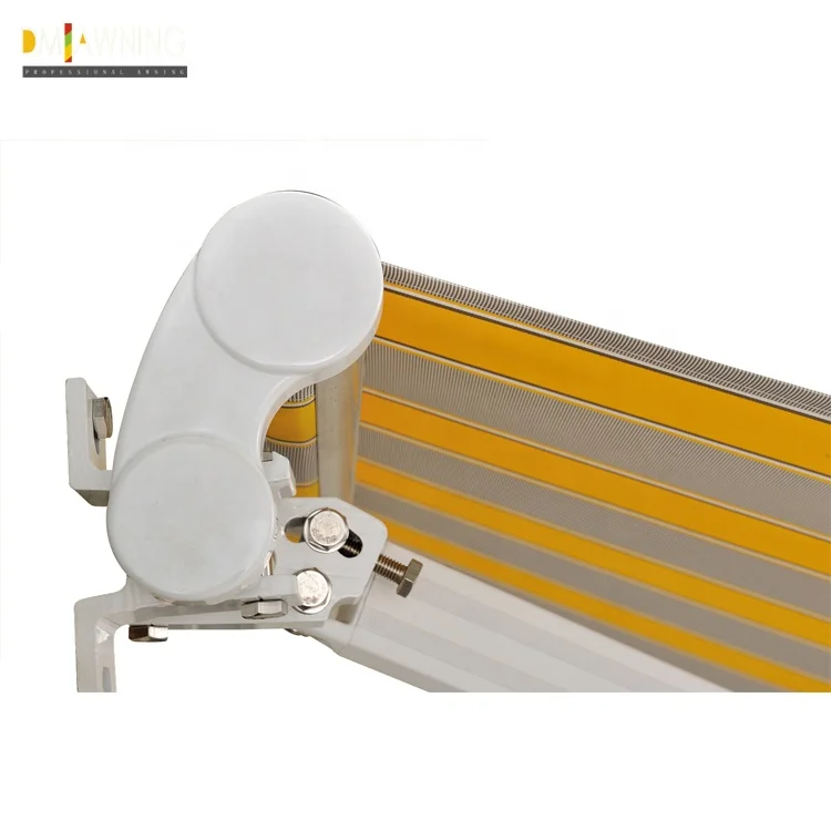 Outdoor Retractable Awning 2.5x2.0M Awnings Aluminum for Windows