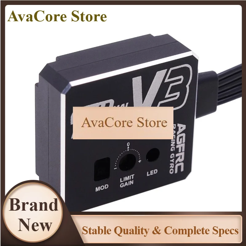 avacore-1-unidad-agfrc-gy01-v3-giroscopio-de-doble-ganancia-ajustado-para-drift-con-control-automatico-de-alta-estabilidad-para-coches-rc-de-drift