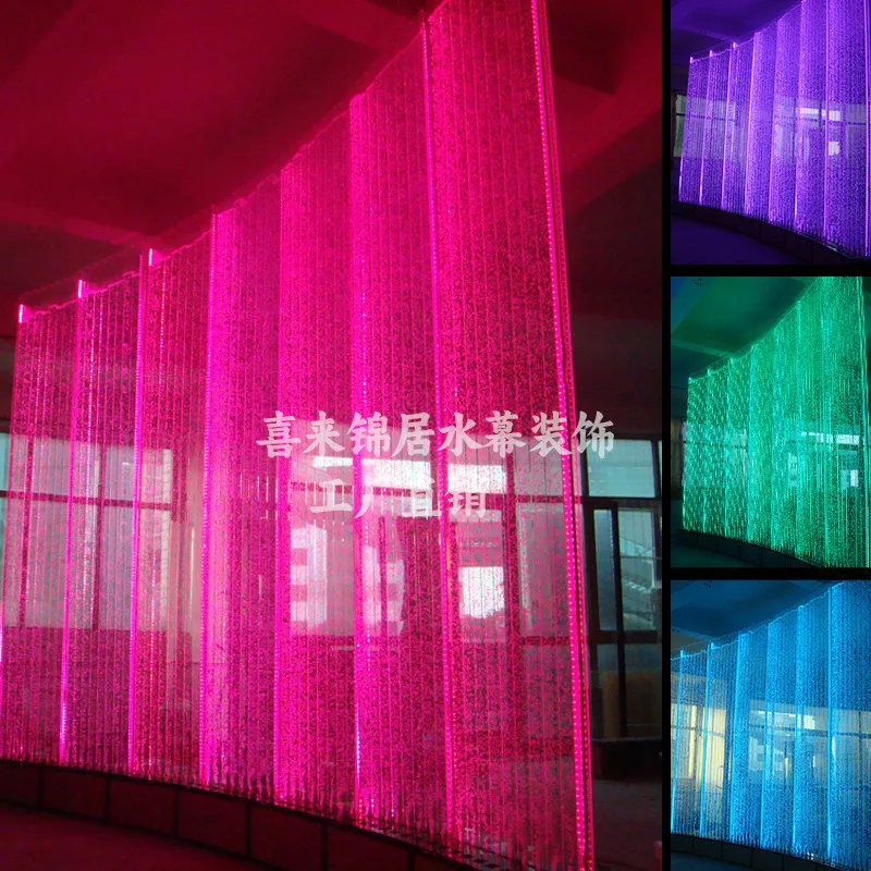 Custom. Internet Celebrity Curtain Wall Subareas Screens Wall Home Hallway Partition Decoration Customizable Aquariu