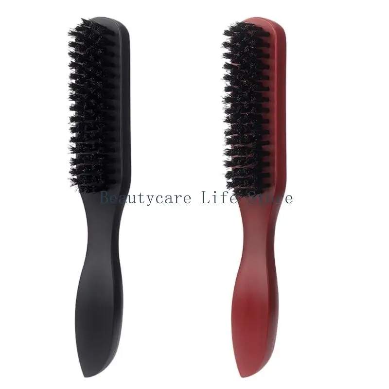 652C Mustache Brushes Boar Bristle Beard Brush Shaving Brush Shaving Tool for Mans