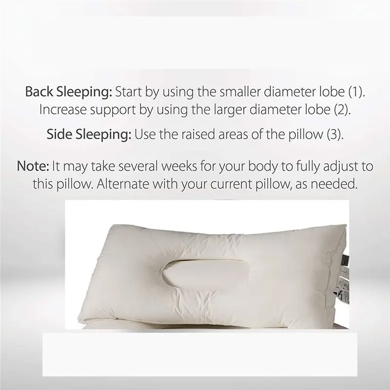 ABLK 3-Core Cervical Support Pillow Full-Size Mild-1 Piece Neck Pillow SPA Massage Pillow