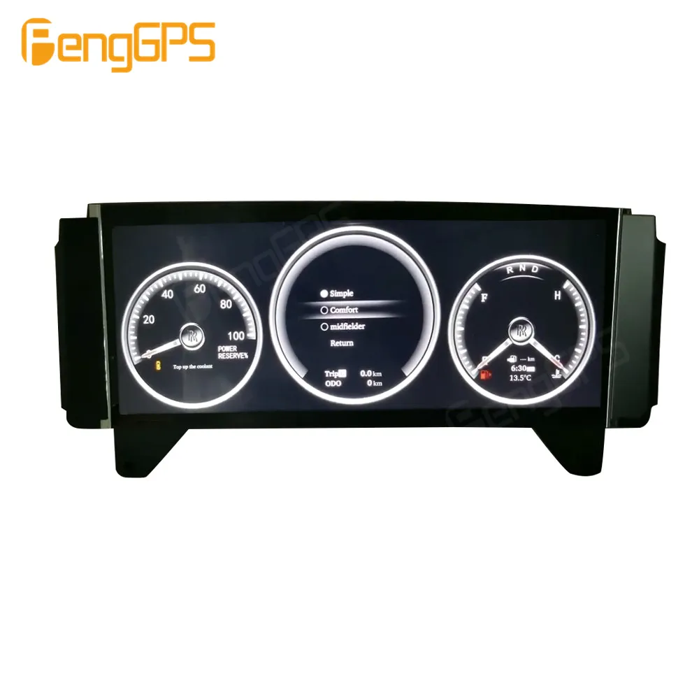 Digital Cluster For Rolls-Royce Phantom 2004-2012 LCD Instrument Panel Virtual CockPit Speed Meter Dashboard Car Accessories