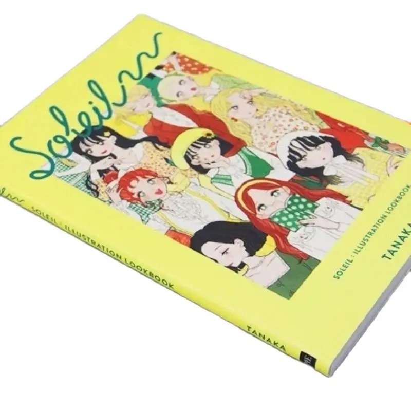 Engels Versie Soleil: Illustratie Lookbook Japan Illustrator Leuke En Populaire Mode Album Art Boek