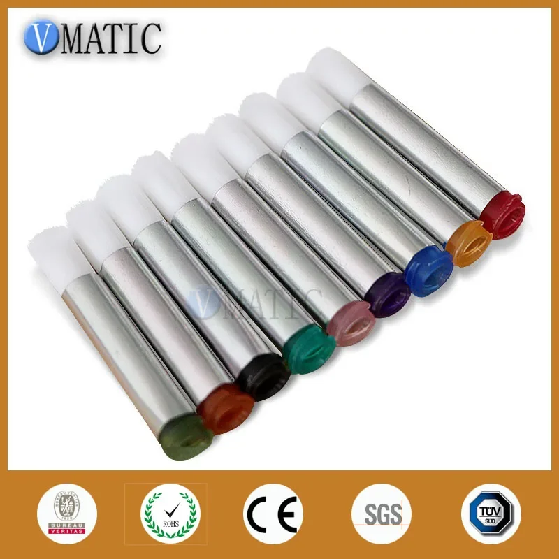 🔥 ESD-Safe Luer Lock Dispensing Brush - 6mm Micro-Precision Tip for Conductive Adhesive/Solder Paste (Chemical-Resistant PP)