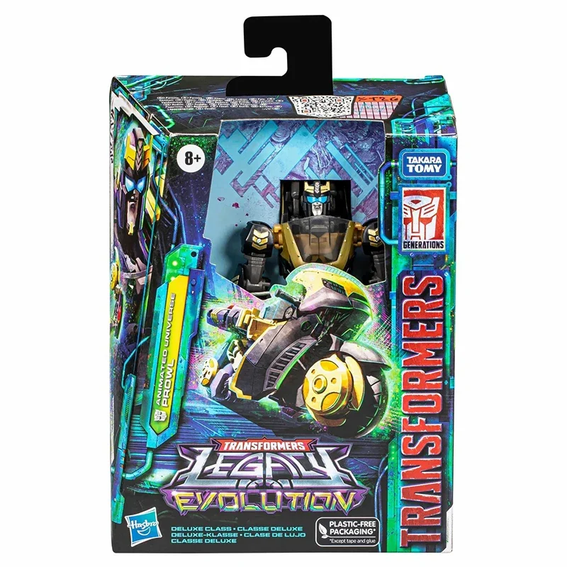 Hasbro Transformers juguetes Legacy Evolution universo animado Prowl Deluxe clase 5,5 pulgadas figura de acción regalo F7193